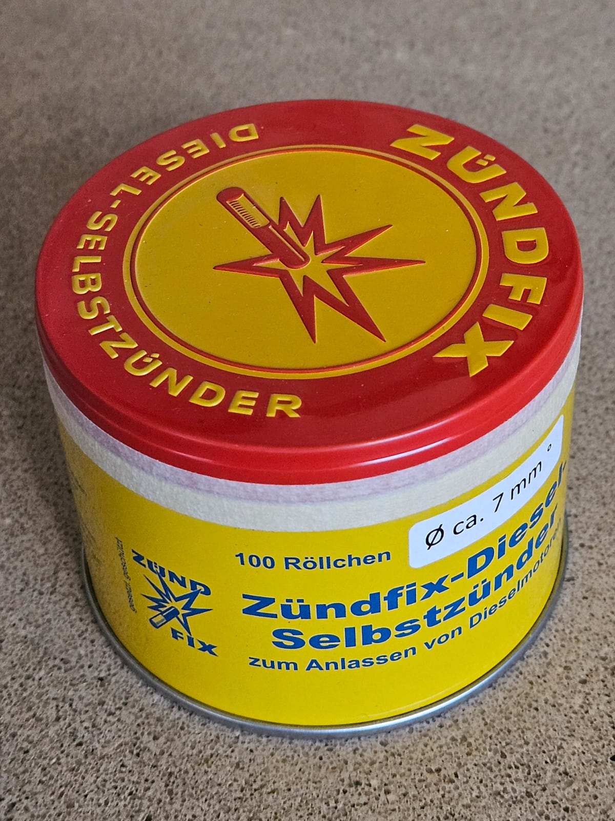 sigarette accensione 7 mm