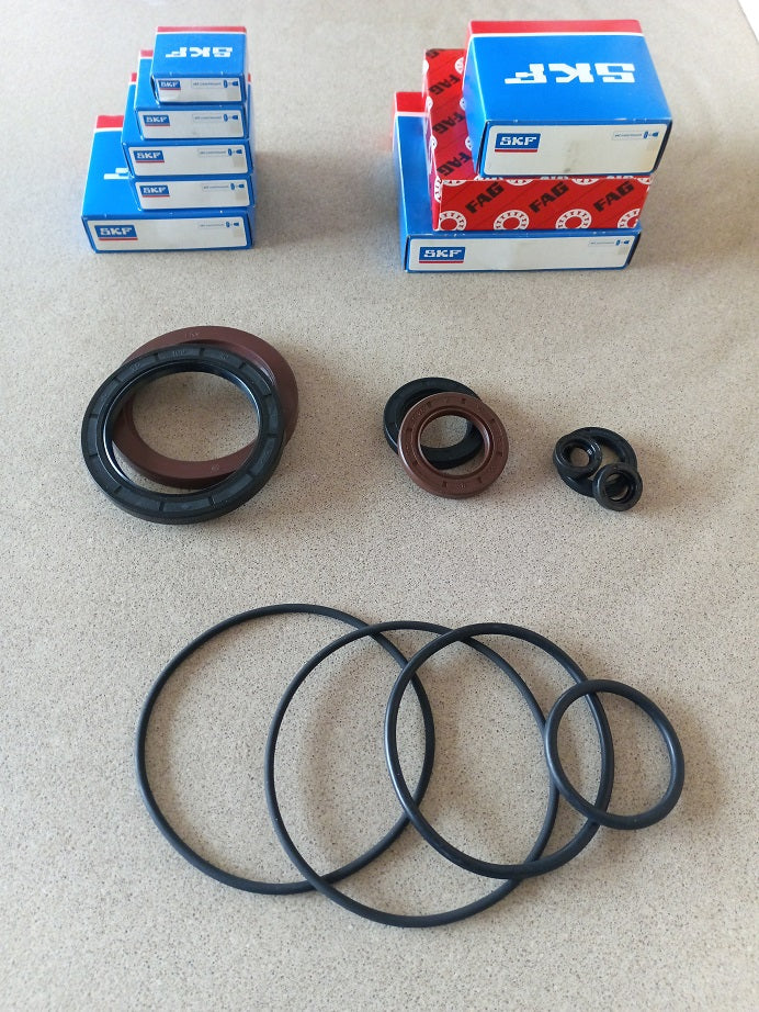 cuscinetti, paraolii, o-ring