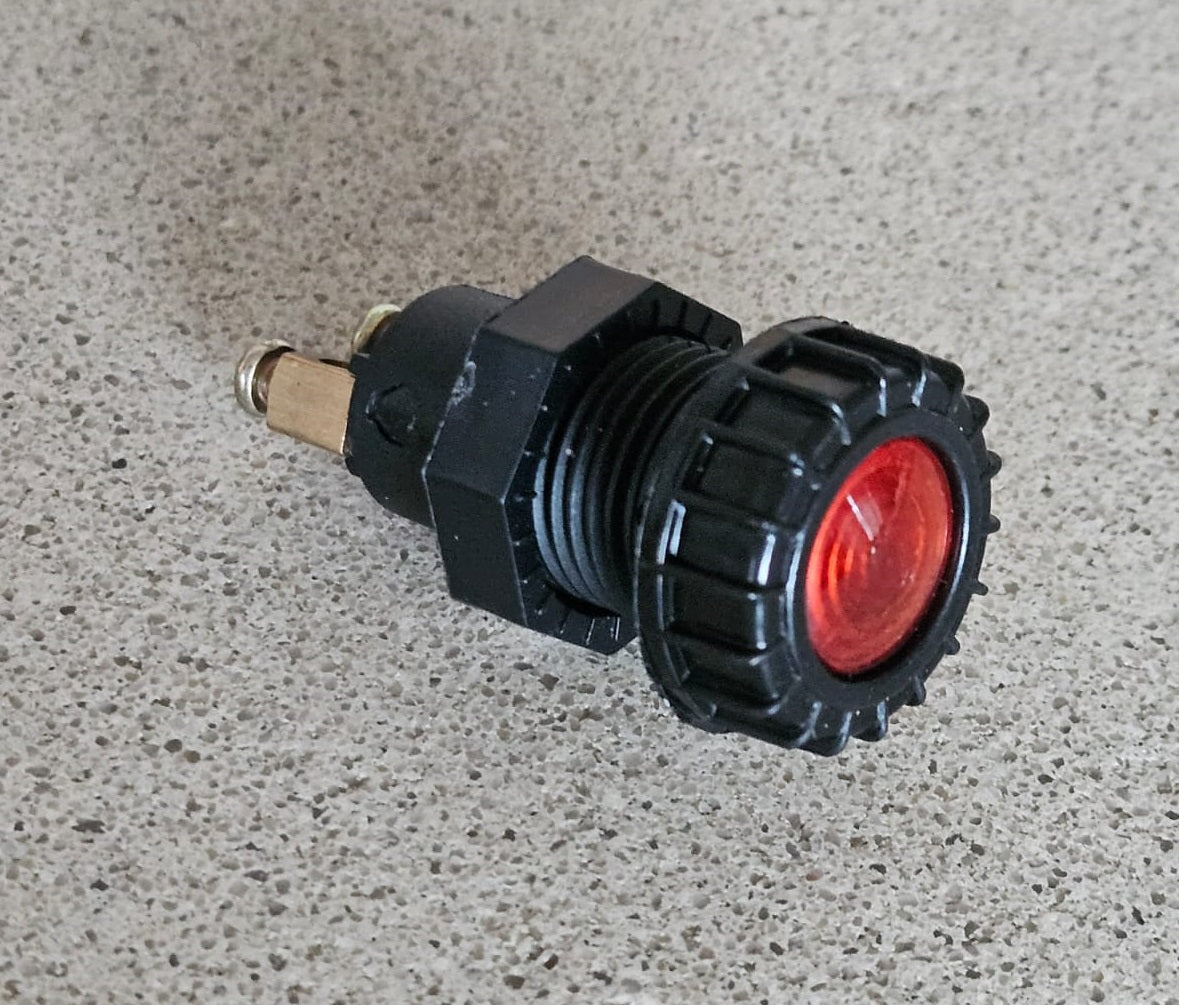 spia luminosa rossa