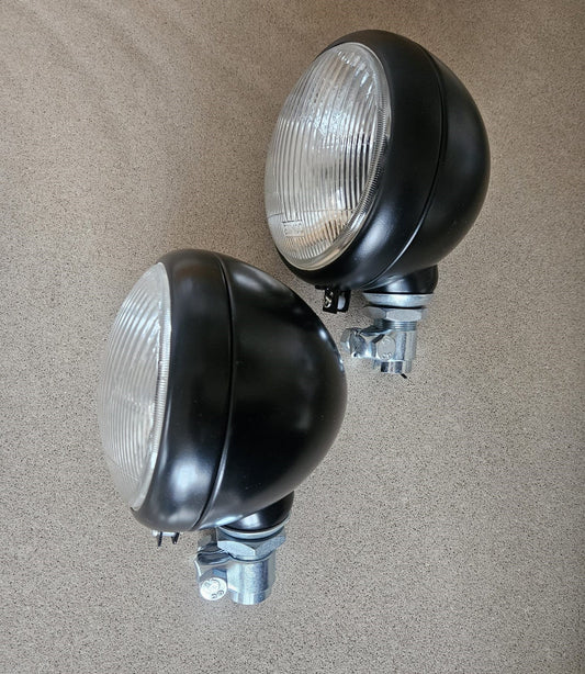 fanali anteriori 130 mm attacco a tubo inferiore