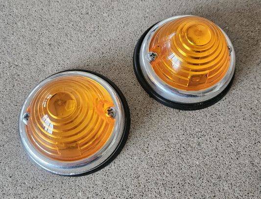 fanalini rotondi arancio